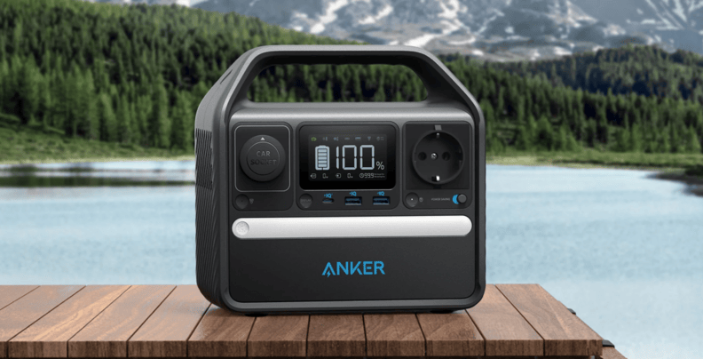 تصميم شاحن Anker 521 PowerHouse (256Wh)